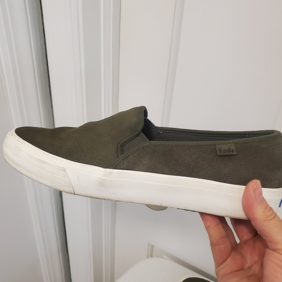 Keds FOREST GREEN Slipon Loafers Size 10, Casual, Athlesiure - Picture 5 of 10